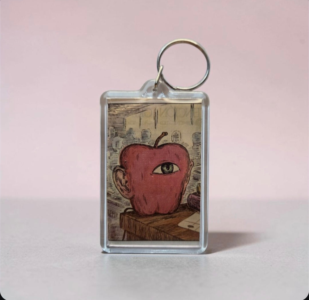 Apple of My Eye Keychain