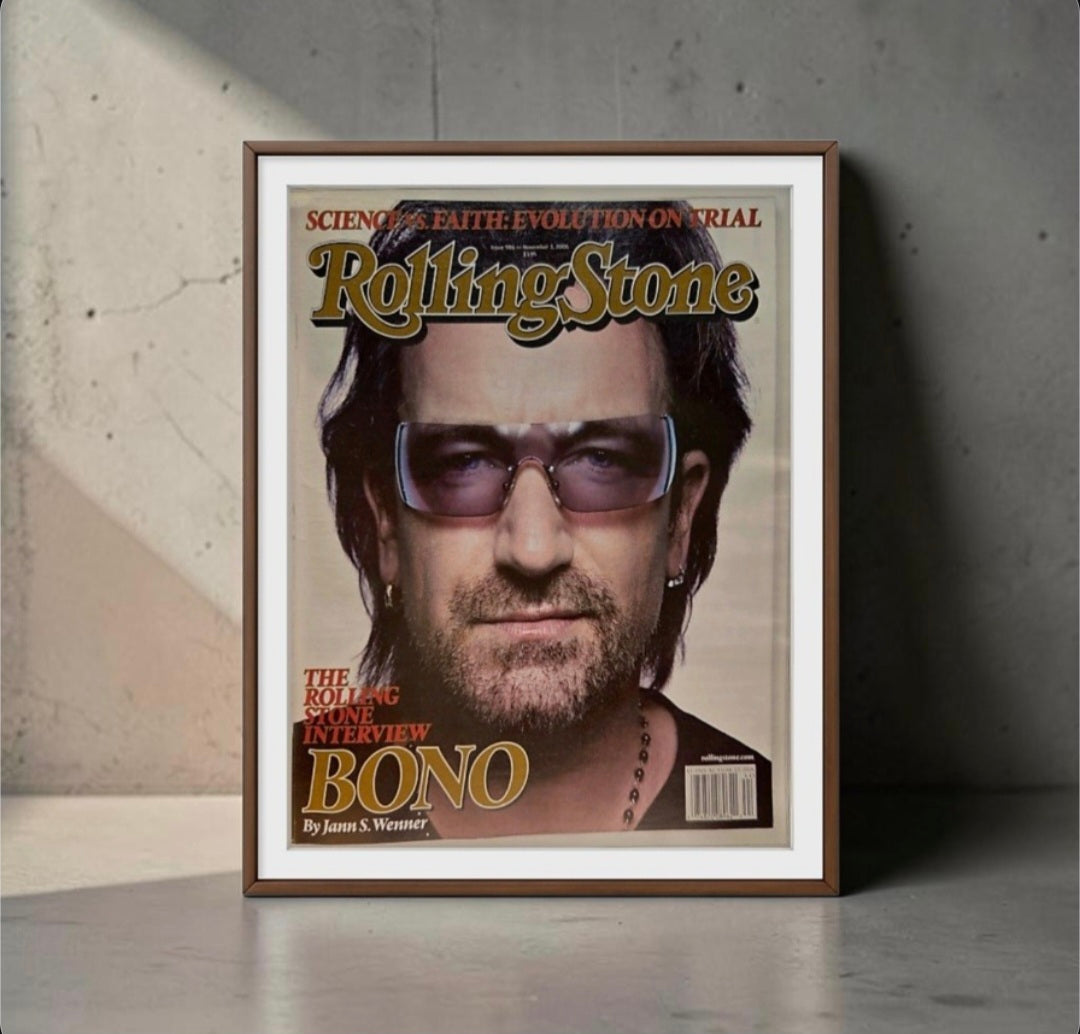 11x14 Vintage framed Rolling Stone Magazine (Issue #986, November 3, 2005) print