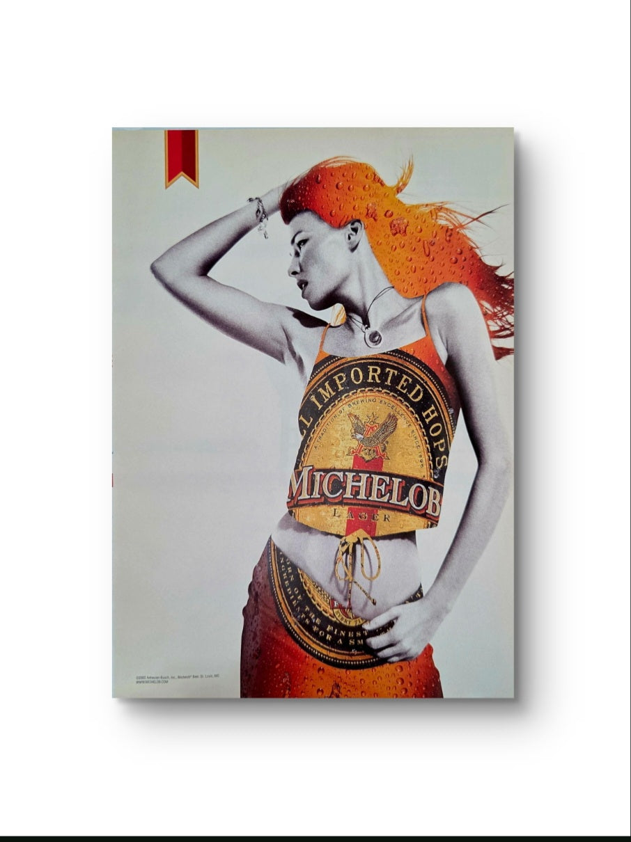 8x10 Vintage 2002–2003 Michelob Lager print advertisement