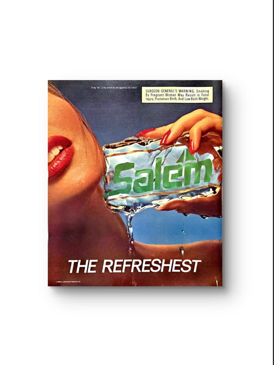 10x12 Vintage 1988 print advertisement for Salem cigarettes
